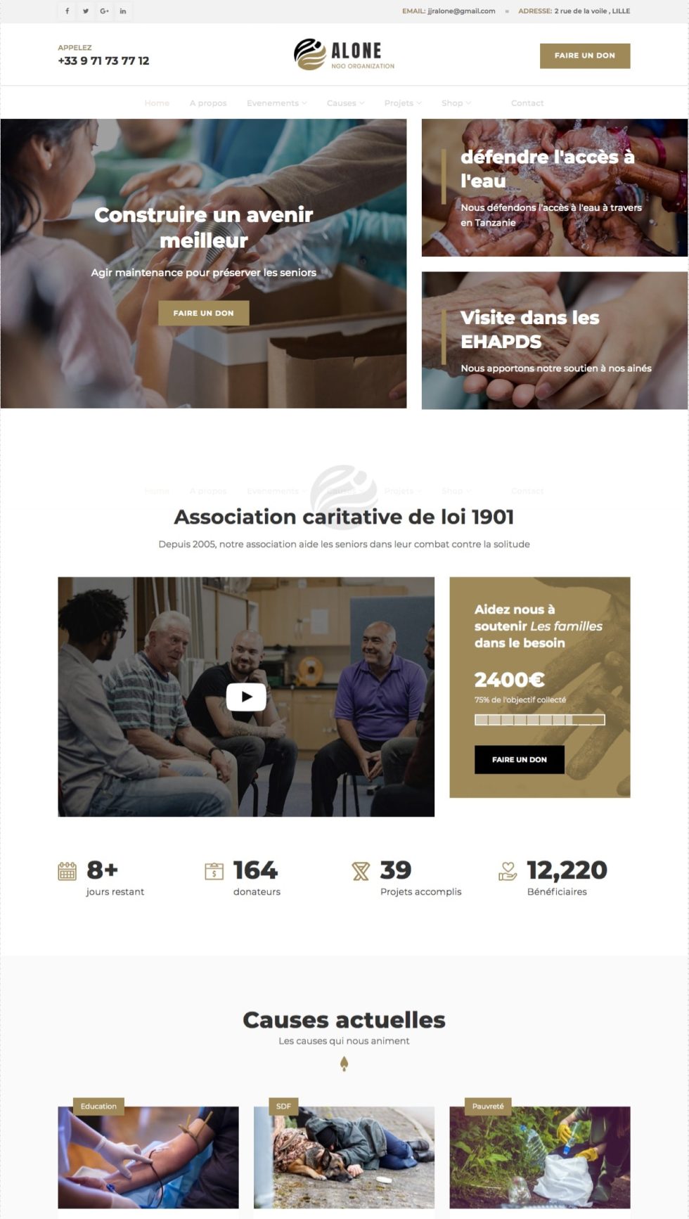 Création De Site Pour Associations  France WebDesign